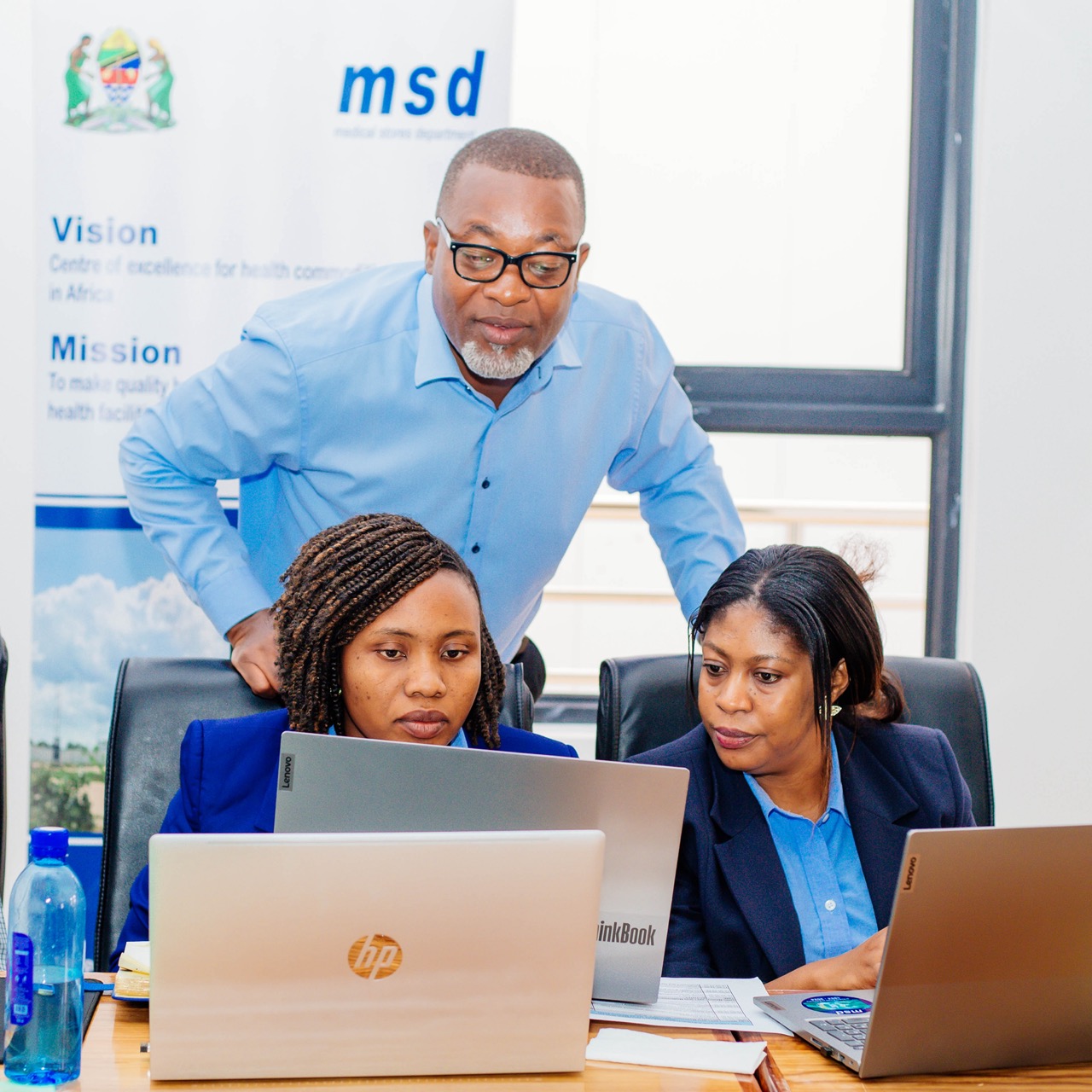 The Resolutions Committee of the Meeting between MSD and Major Customers Served by the Dodoma Zone, Discussing the Matter