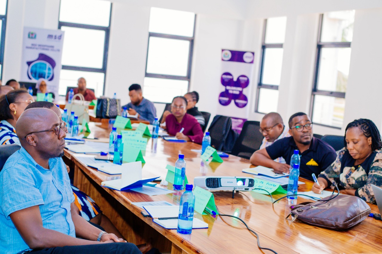 Some of MSD's Major Customers Participating in a Meeting Between MSD and Major Customers Served by the Region