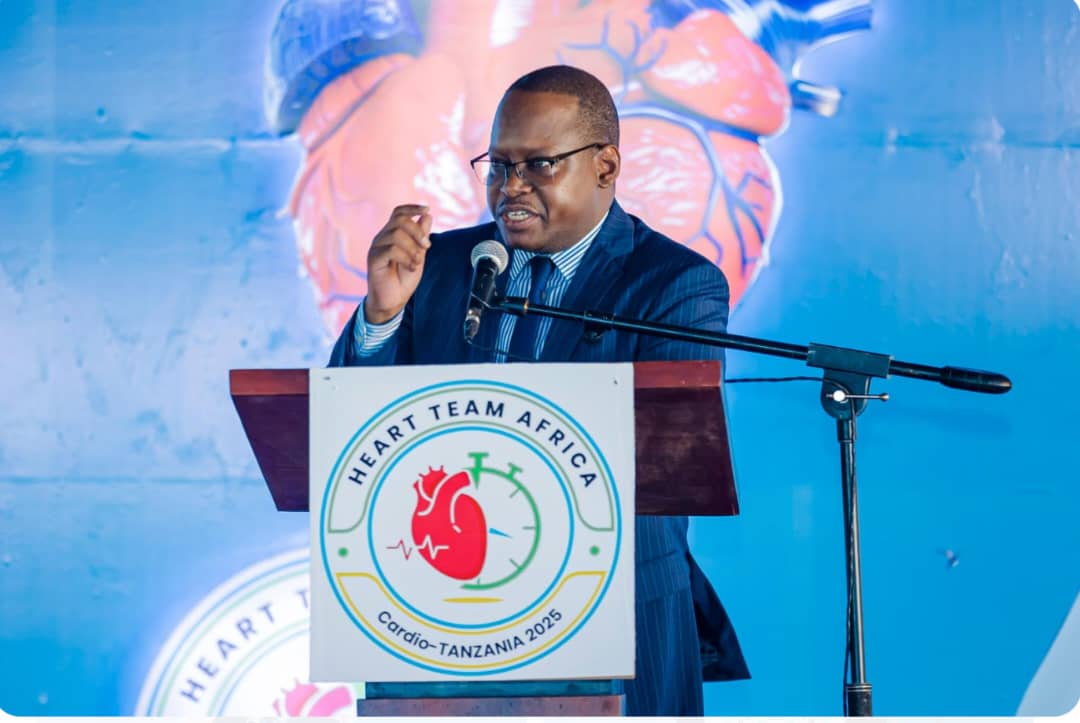 MSD CEO Mavere Tukai Delivers a Keynote Address During the International Heart Disease Conference, Zanzibar Islands