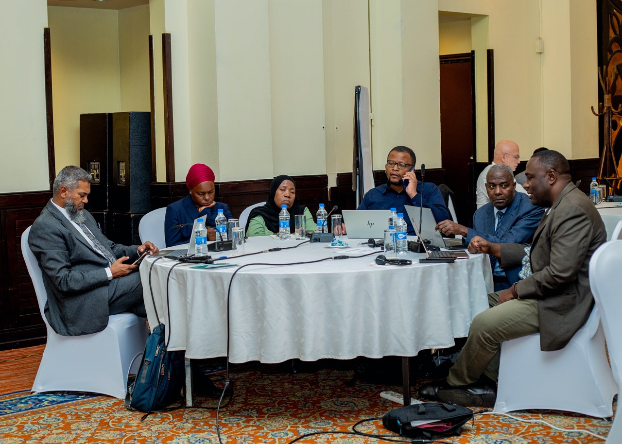 Some Stakeholders Following the Topics During the Launch of the Health Products Information Database for SADC Countries.