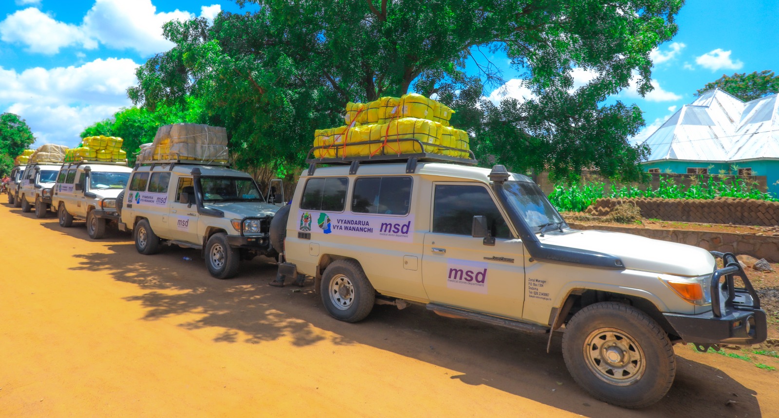 Health Product Distribution Experts from MSD, Ready for the Distribution of Bed Nets in Six Councils of Shinyanga Region