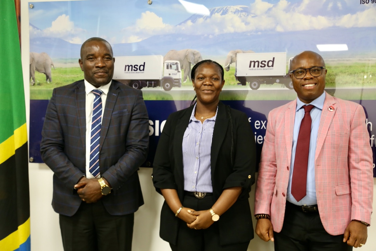 The Chief Government Pharmacist in a Group Photo with Some Members of the Expert Team from Sierra Leone