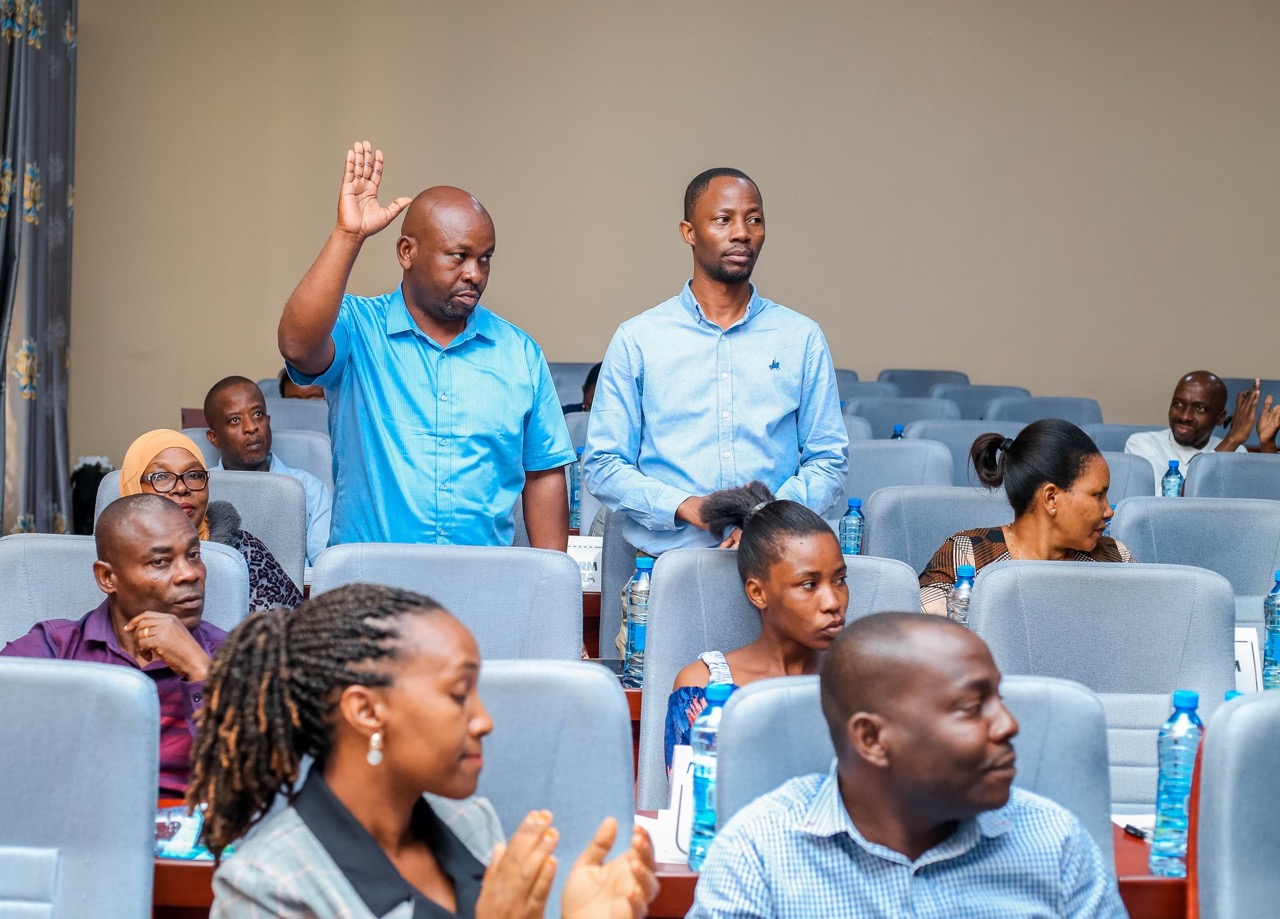 MSD Stakeholders Contribute to the Discussion During the MSD and Its Stakeholders Session from Morogoro Region