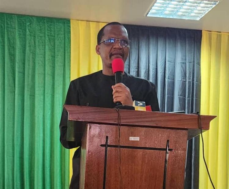 Katibu Mkuu Afya Dkt. Jingu, Akihutubia Katika Kikao cha 22 Cha Baraza la Wafanyakazi la MSD, Mkoani Morogoro