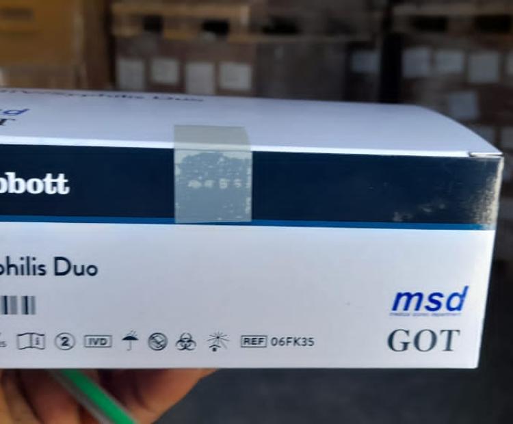 MSD Receives a Shipment of HIV and Syphilis Tests