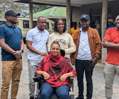 Baadhi ya Wajumbe wa Baraza la Wafanyakazi la MSD, Wakiwa na Nyuso za Furaha Mara Baada ya Kutembelea Mbuga ya Taifa ya Tarangire