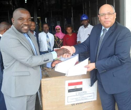 The Egyptian Government Provides Medical Equipment Assistance to Tanzania